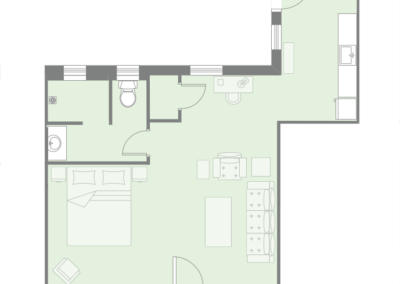 Suite 2 floor plan