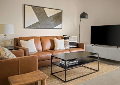 Relax in Suite 2's spacious living area